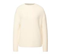 Street One Stehkragenpullover Damen Gr. 44 soft beige – Materialmix 78/12/10%