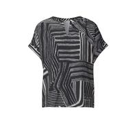 LTD QR printed mat-mix shirt w 42
