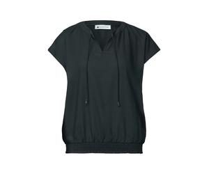 LTD QR Splitneck blouse w smok 34