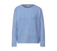 Street One Damen Strukturpullover Blau Größe 44