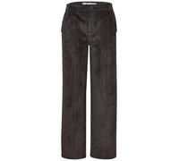 Street One Damen Mid Waist Straight Leg Hose mit Knöpfen 3818678