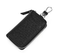 LTLSZRN Schlüsselmäppchen für Autoschlüssel, Schlüsseltasche,Schlüsseletui, Schlüsseletui Leder,Schlüsselmappe,Schlüsseltasche, Schlüsselanhänger, Portemonnaie klein, schlüsseltasche damen (Schwarz)