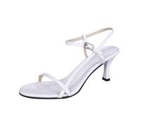 Luadnysin Sandaletten Damen Mit Absatz Sandalen Damen Pink Schuhe Sommer Beige Gold Elegant Pumps Silber Schwarze High Heels Sandals Weisse Büro Sandale 36 Sandalette Weiße Riemchensandalen Weiss