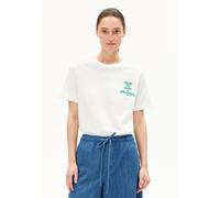 LUALAA DIFFERENCE | T-Shirt aus Bio-Baumwolle - weiss (XXL)