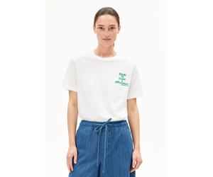 LUALAA DIFFERENCE T-SHIRT | aus 100% Bio-Baumwolle - weiss (XXL)
