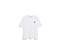 ARMEDANGELS Damen-T-Shirt LUALAA EMBRO aus Bio-Baumwolle Weiß XXL