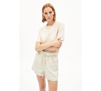 LUALAA LEINEN-MIX T-SHIRT | Leinen-Mix - beige (XXL)