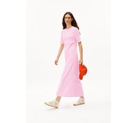 LUANAA LITAA | Heavyweight Jerseykleid aus recyceltem Baumwoll Mix - rose (XS)