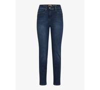 Raphaela by Brax Damen Five-Pocket-Hose Style LUCA STONED USING & BUFFIES, denim blau, Gr. 44