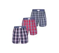 Luca David Olden Glory Boxershorts Webboxer American Boxer Karo 3er 6er 9er Pack