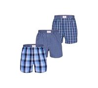 Luca David Olden Glory Boxershorts Webboxer American Boxer Karo 3er 6er 9er Pack