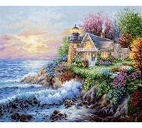 Luca-S Gobelin Set Gold Collection Wächter des Meeres Zählmuster