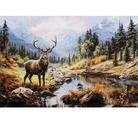 Luca-S Gobelin Stickpackung Gold Collection Die Größe der Natur Zählmuster, Multifarbig