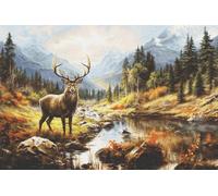 Luca-S Kreuzstich Stickpackung Gold Collection Die Größe der Natur Zählmuster, Multifarbig