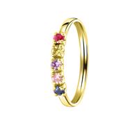 Lucardi - Ringe 585 Gold - goldfarbig 1 ct Damen