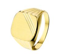 Lucardi Ringe 585 Gold - goldfarbig 62mm Herren