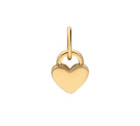Lucardi AnhÃ¤nger Stahl - Gelbgold legiert Gold Damen