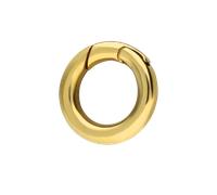 Lucardi Anhänger Stahl - Gelbgold legiert Gold Damen