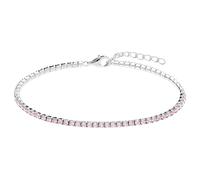 Lucardi Armband 925 Silber - Gelbgold legiert Damen