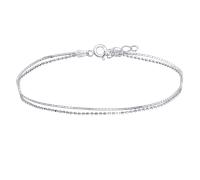 Lucardi Armband 925 Silber - silbern Damen