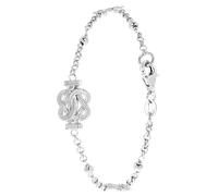 Lucardi Armband 925 Silber - silbern Damen