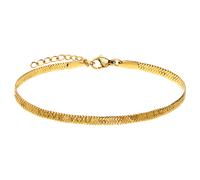 Lucardi Armband Stahl 19 cm Damen