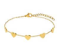 Lucardi Armband Stahl 19 cm Damen