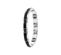 Lucardi Armband Stahl - silbern Damen