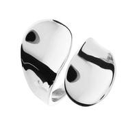 Lucardi - Damen 0 - Ring - 925 Silber - Silberfarbig - 19/60 mm - Nickelfrei