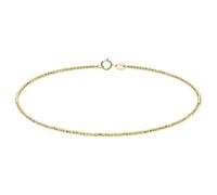 Lucardi - Damen - Armband - 585 Gold - Gelbgold - 17 cm - Nickelfrei