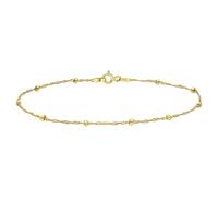 Lucardi - Damen Armband mit Plattierung - Schmuck - Geschenke für Frauen - Gold