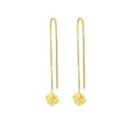 Lucardi Ohrringe 585 Gold - Gelbgold legiert Damen