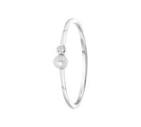 Lucardi - Damen Plattierter Ring - Schmuck - Geschenk Silber