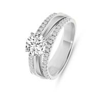 Lucardi Silber - 53mm Damen