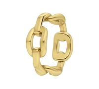Lucardi - Damen Plattierter Ring - Schmuck - Goldfarben