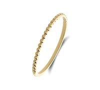 Lucardi - Damen - Ring - 585 Gold - Gelbgold - 17/53 mm - Nickelfrei