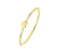 Lucardi - Damen Ring - Herzförmig - Schmuck - Geschenke für Frauen - Gold