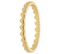 Lucardi Ringe 925 Silber Gold - 58mm Damen