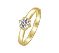 Lucardi - Damen Ring - Schmuck - Geschenke für Frauen - Gold