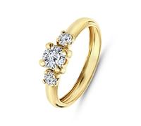 Lucardi - Ringe 9 carat 1 ct Damen (114.74 € / 1 ct)