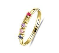 Lucardi - Damen Ring - Schmuck - Geschenke für Frauen - Gold