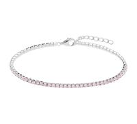 Lucardi Armband 925 Silber - Gelbgold legiert Damen