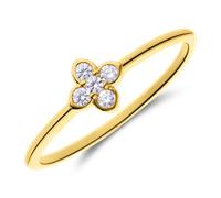 Lucardi - Ring 925 Silber - Silberfarbig Ringe Damen