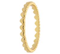 Lucardi Ringe 925 Silber Gold - 58mm Damen