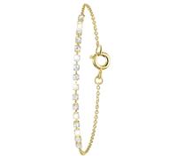 Lucardi Gold - Weiß 19.0mm Damen