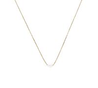 Lucardi Halskette 585 Gold 45 cm - Gelbgold Damen