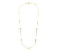 Lucardi Halskette 585 Gold 45 cm - Gelbgold legiert Damen