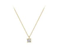 Lucardi Halskette 585 Gold 45cm -goldfarbig Damen