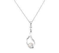 Lucardi Halskette 925 Silber 45cm -silbern Damen