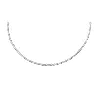 Lucardi Halskette 925 Silber 70cm -silbern